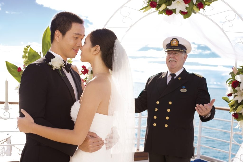 Wedding onboard - Princess Cruises