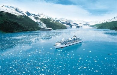 Coral Princess in emission control area